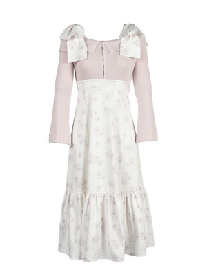 Lily Flower Ribbon Docking Onepiece