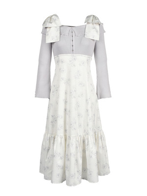 Lily Flower Ribbon Docking Onepiece