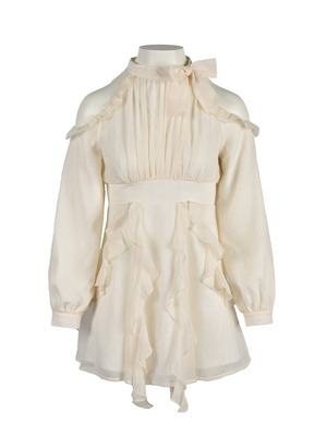 American Sleeve Frill Mini Onepiece