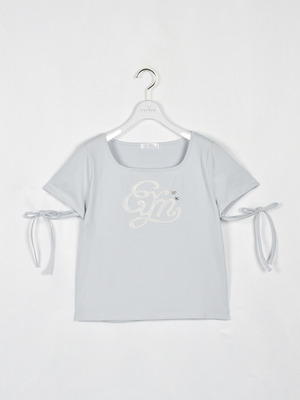 ラメレースTシャツ