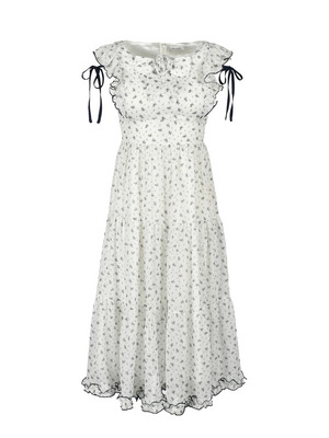 Rose Ribbon Flower Onepiece