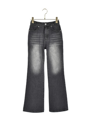 Hem Flare Fit Denim Pants