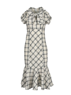 Frill Gather Mermaid Onepiece